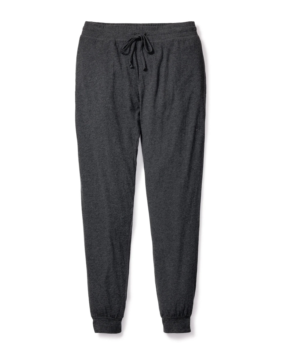 Men's Pima Pants in Dark Heather Grey Petite Plume