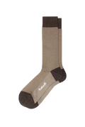 Tewkesbury Dark Brown 53209 3-Colour Birdseye Cotton Pantherella