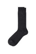 Waddington 5750 Cashmere Men's Socks Charcoal Pantherella
