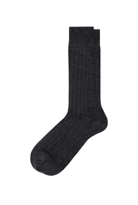 Waddington 5750 Cashmere Men's Socks Charcoal Pantherella