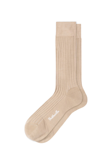 Laburnum Light Khaki 5796 Merino Wool Men's Socks Pantherella