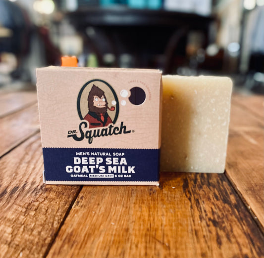Dr. Squatch Bar Soap Deep Sea Goat's Milk