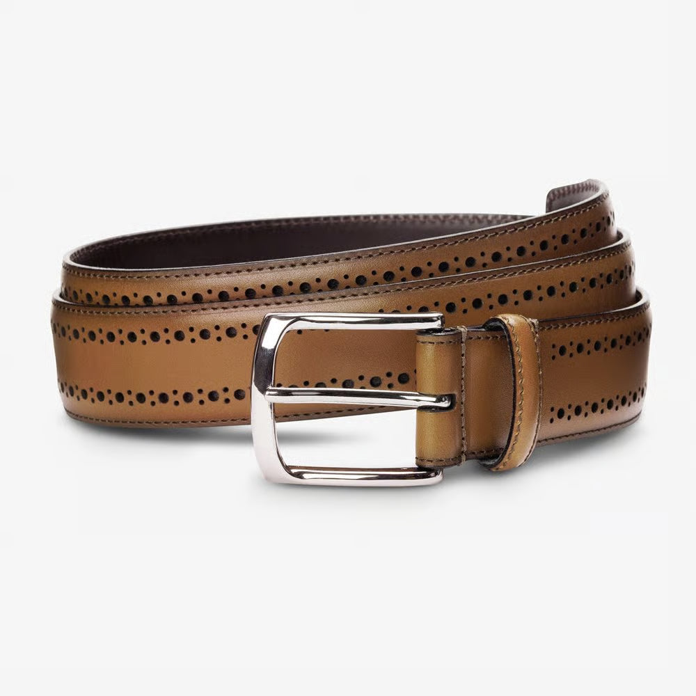 Allen Edmond Brown Manistee Dress Belt