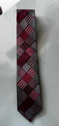 Silk Tie Hand Made Patchwork