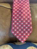 Geoff Nickolson Red w/b 100% Silk GN27-4073D