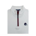 Ole Miss 2025-26 College Football Playoff White Shepherd PrestigeZip Pullover Horn Legend