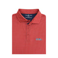 Ole Miss Wavepane Polo - Red Horn Legend