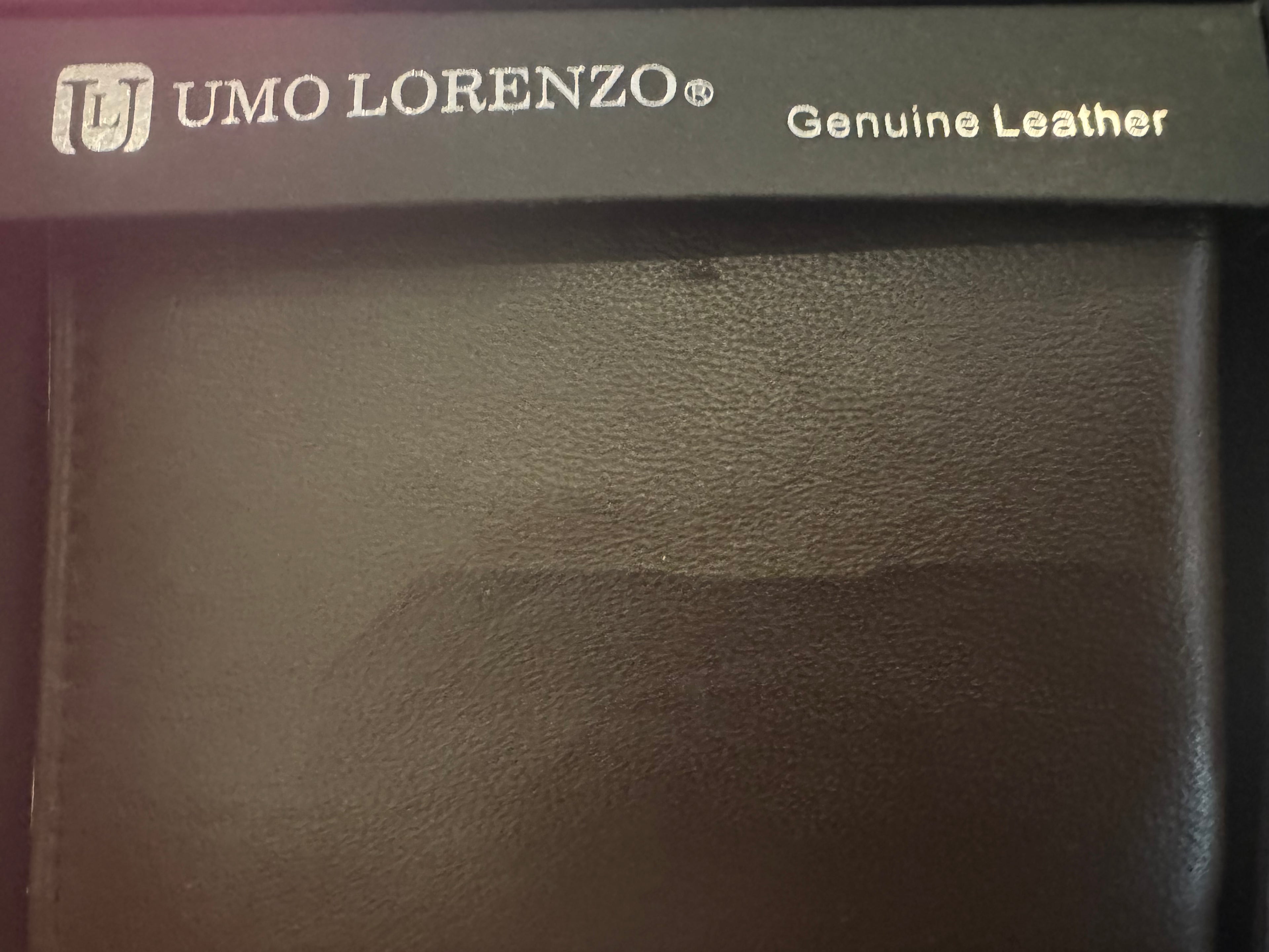 Genuine Leather Bi-Fold Wallet