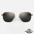 Randolph AF 285 Aviator - Military Special Edition - 23k Gold 55mm Polarized