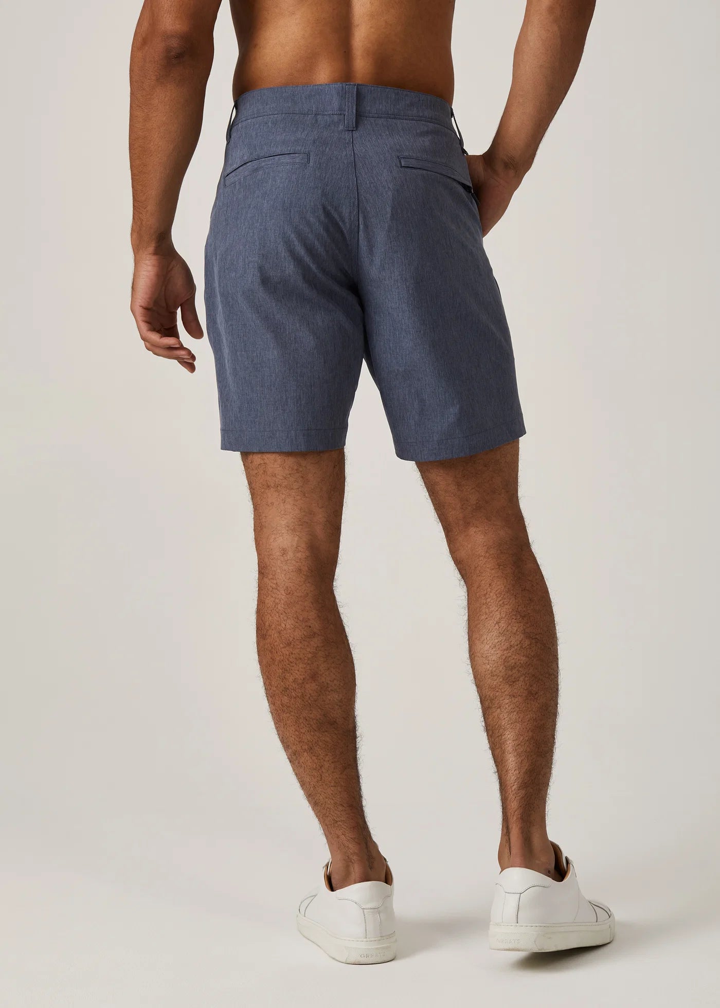 STS7-1167 Navy Aeroplane 7" Stretch Short 7 Diamond