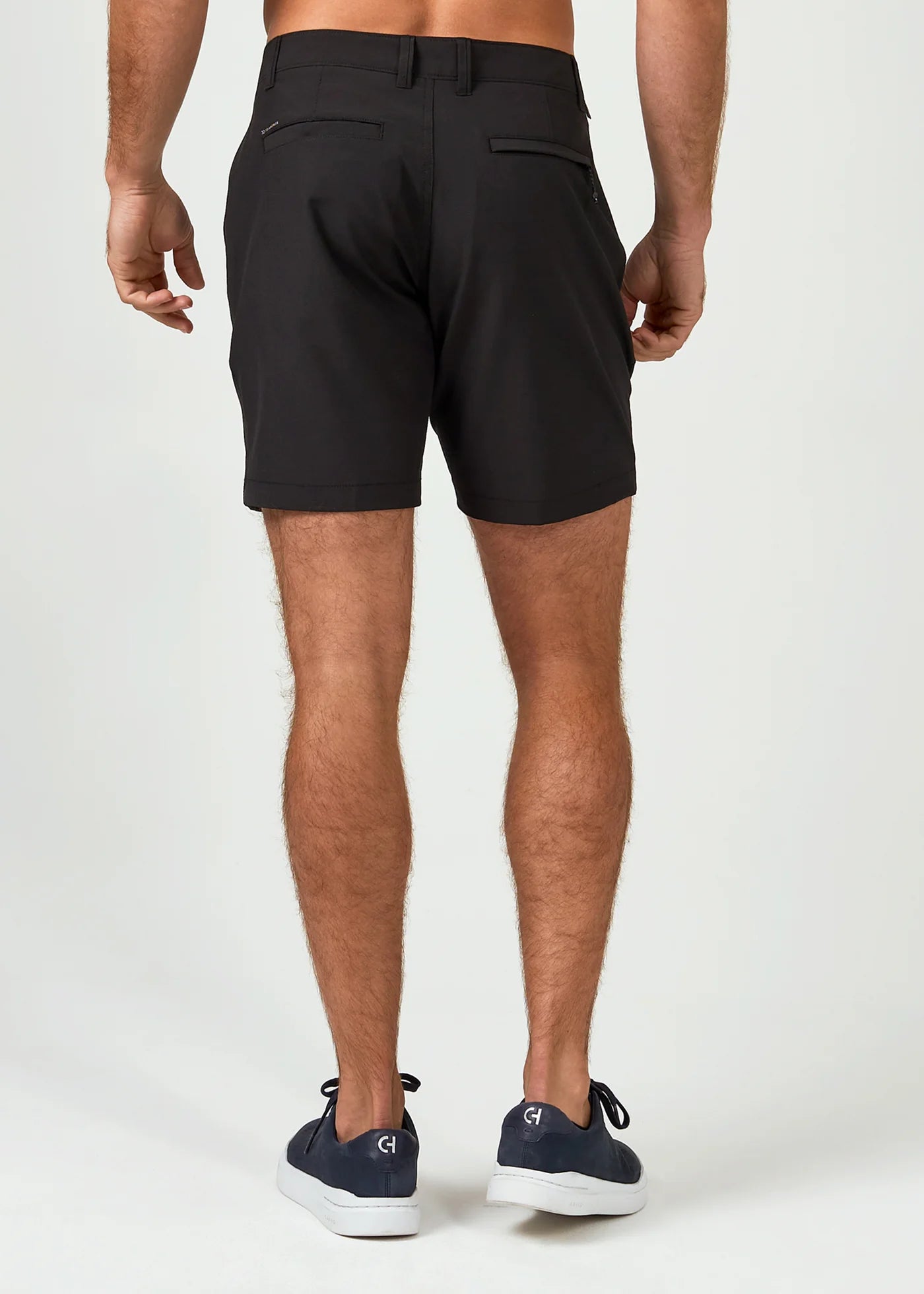 STS7-1178 Black Dynamic 7" Stretch Short 7 Diamond