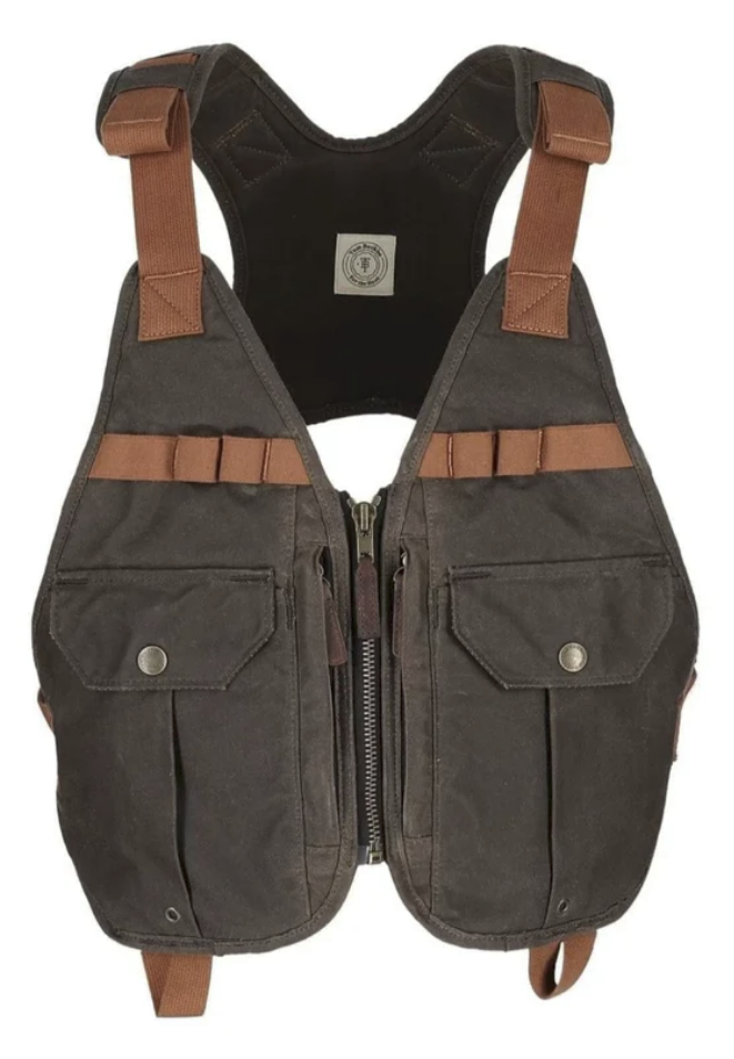 Waterfowl Strap Vest Tom Beckbe   Rye Brown