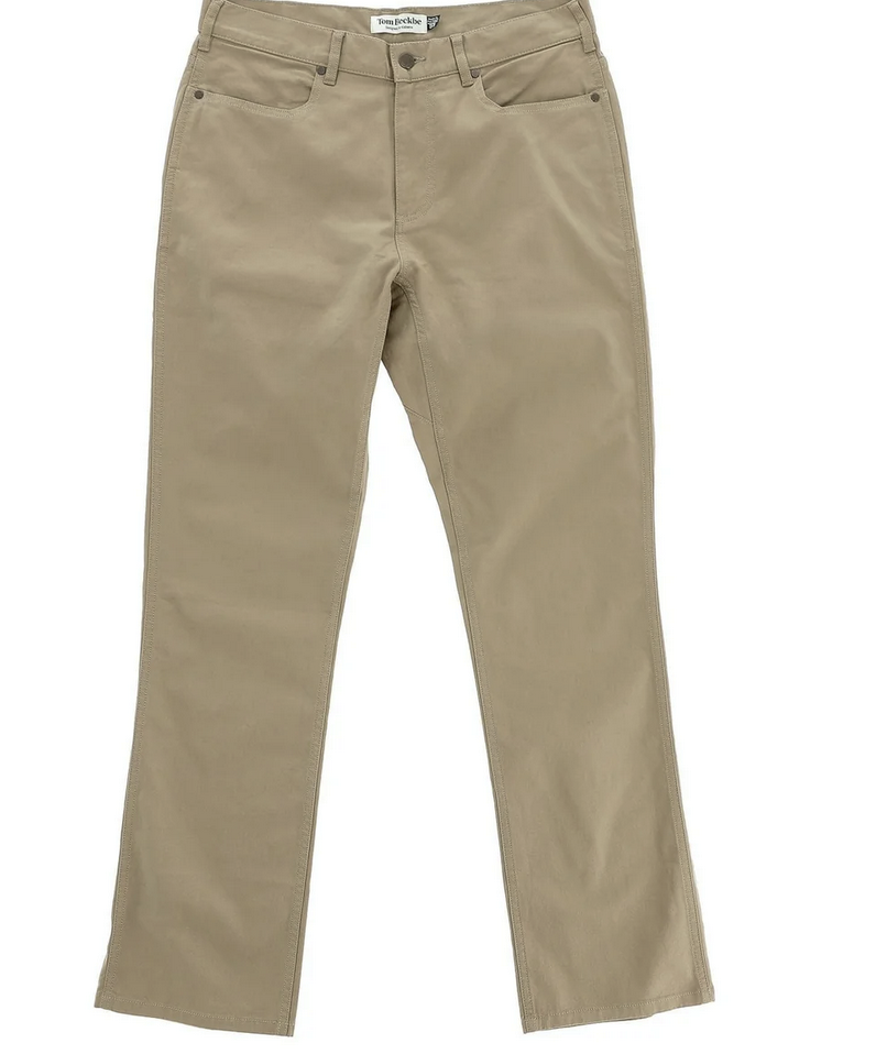 Cotton Chino Pant Color: Dark Khaki Tom Beckbe