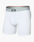 Solids White Vibe Xtra Soft Comfort Everyday Boxer Brief 6"