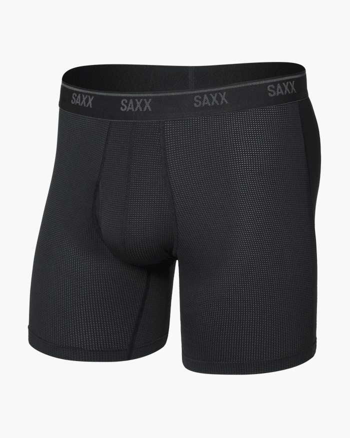Black Quest Quick-Dry Mesh Performance Boxer Brief 6"