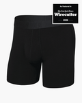 Black DropTemp® Cooling Cotton Everyday Boxer Brief 6"