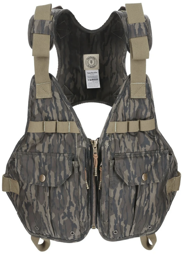 Waterfowl Strap Vest in Mossy Oak Original Bottomland