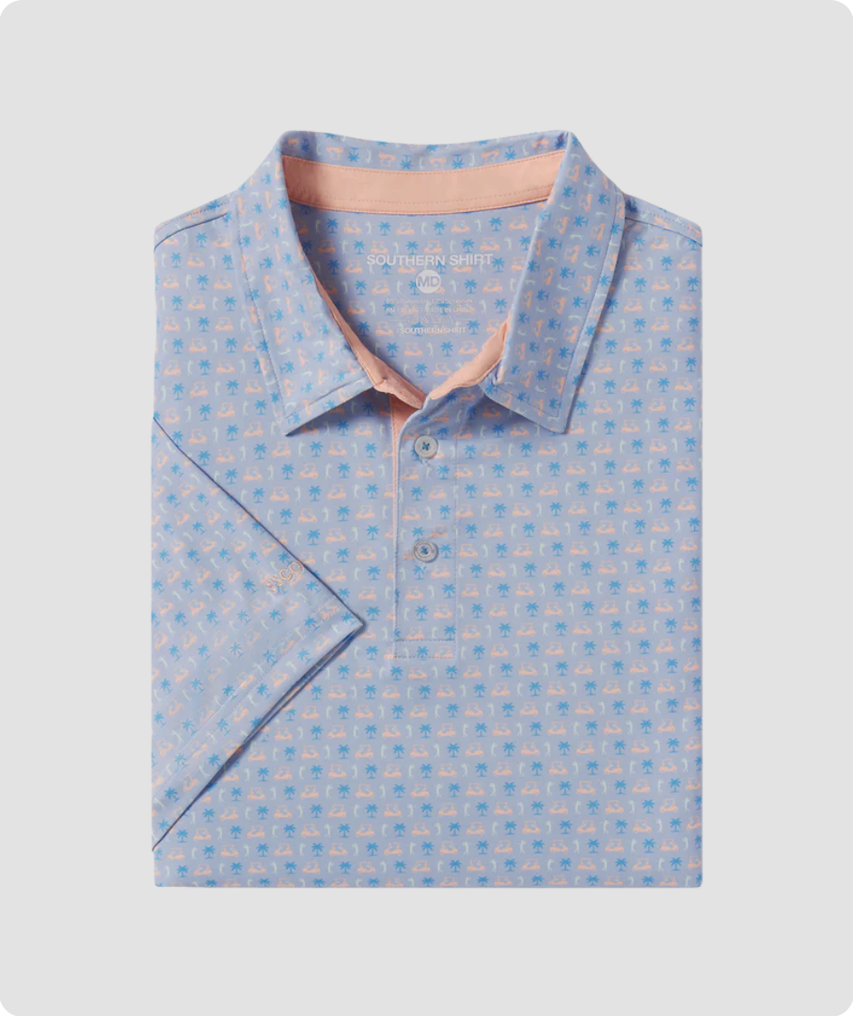 Par Fore Printed Polo - Hole in One