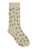 Lucky Duck Sock Turkey Tracks