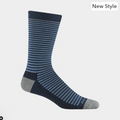 6134 Eclipse Men's Microstripe Crew Lightweight Lifestyle Socks
