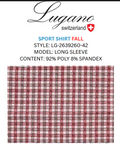 Lugano LG-42 Long Sleeve Red
