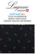 Lugano LG-99 Long Sleeve Black