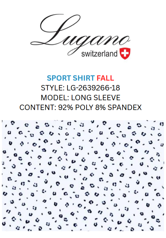 Lugano LG-18 Long Sleeve Blue