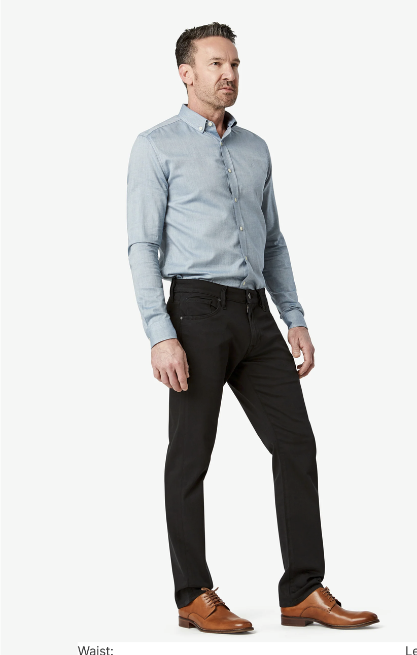 H0031015223 Courage Straight Leg Pants Mid Rise | Double Black