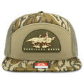 BL Tres Pavos Turkey Richardson 7 Panel Rubber Patch - Mossy Oak Bottomland HM