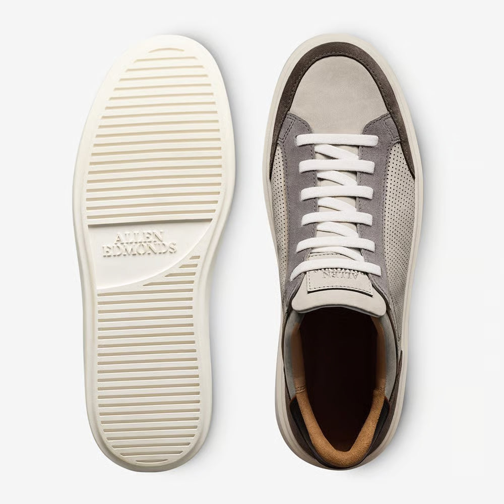 Oliver Slip-on Stretch-lace Sneaker Vapor Grey Suede 9372
