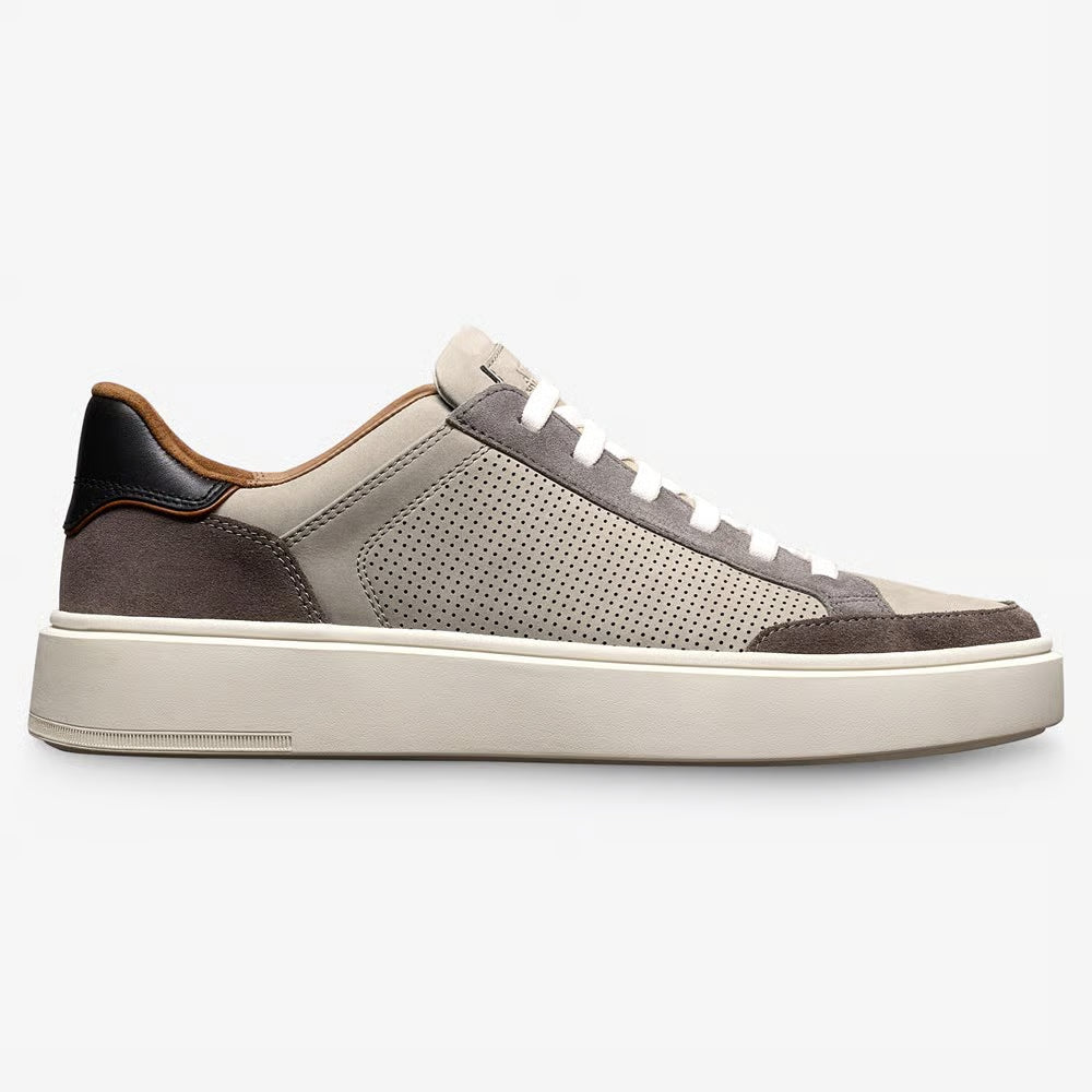 Oliver Slip-on Stretch-lace Sneaker Vapor Grey Suede 9372