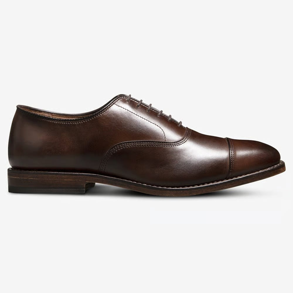 Park Avenue Mahogany Leather Cap-toe Oxford Dress Shoe 4631