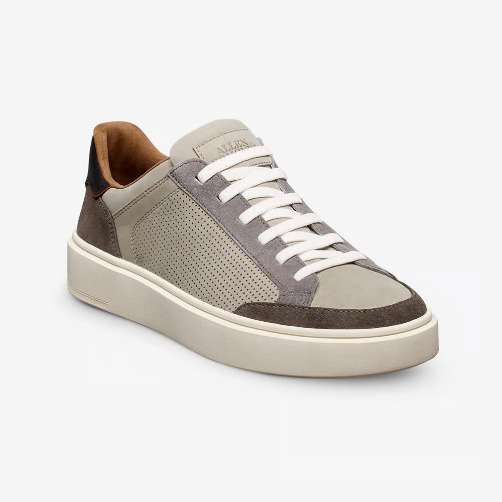 Oliver Slip-on Stretch-lace Sneaker Vapor Grey Suede 9372