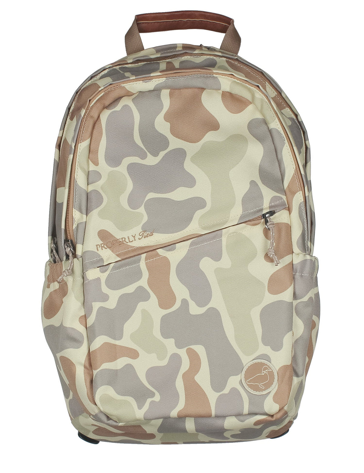 Delta Backpack 20L Field Camo Properly Tied