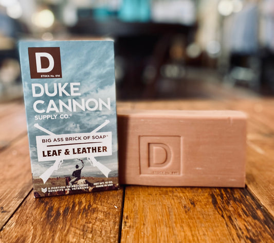 Duke Cannon Soap Leaf and Leather