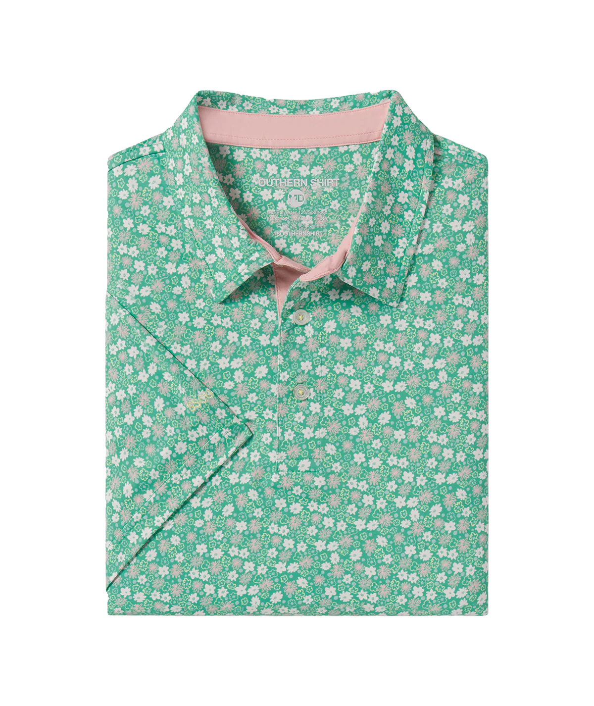 Field Bloom Printed Polo Color: Field Bloom