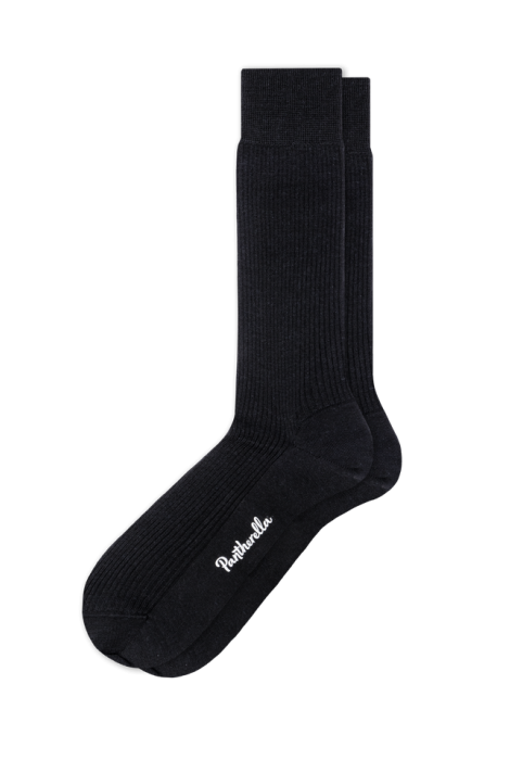 Naish 5200 Navy Merino Wool Tailored SocksPantherella