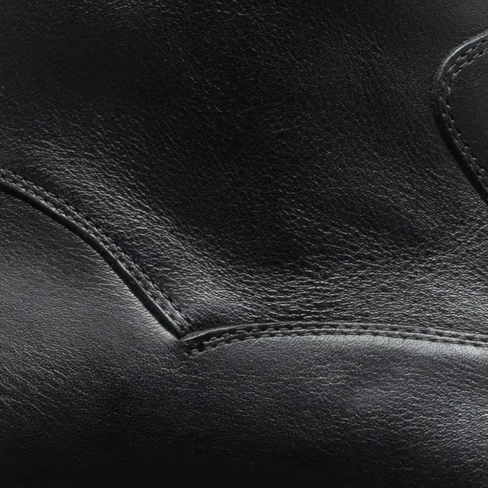 Cream Polish Black Allen Edmond