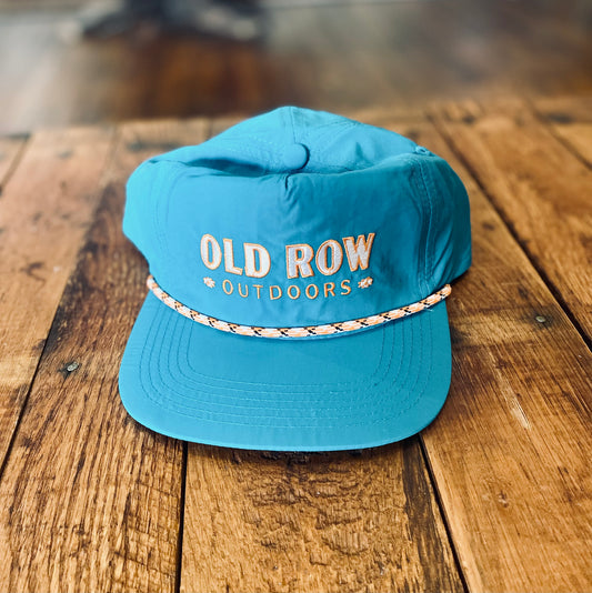 Old Row Outdoors Nylon Rope Hat, Blue